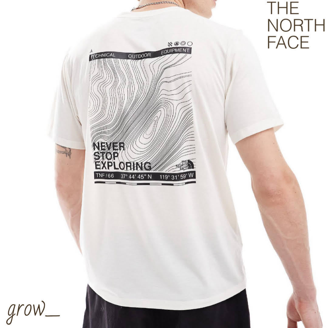 THENORTHFACE トポグラフィックファンデーションTシャツ 送関込