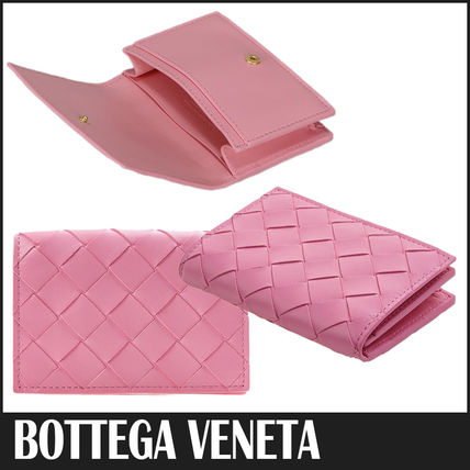 ピンク系 BOTTEGA VENETA(ボッテガヴェネタ) カードケース・名刺