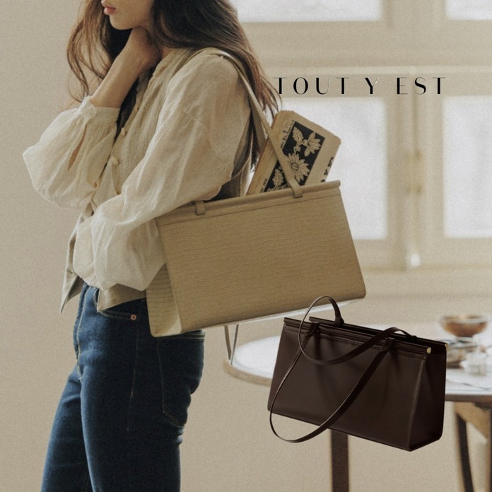 韓国【TOUT Y EST】SAC PARALLELE パラレルバック 全6色