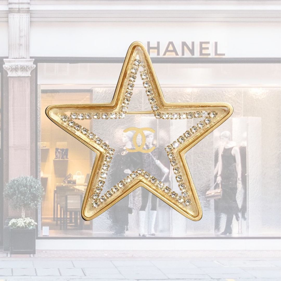 キラキラ輝く幸せのクローバー♪】CHANEL CCロゴ ピアス
