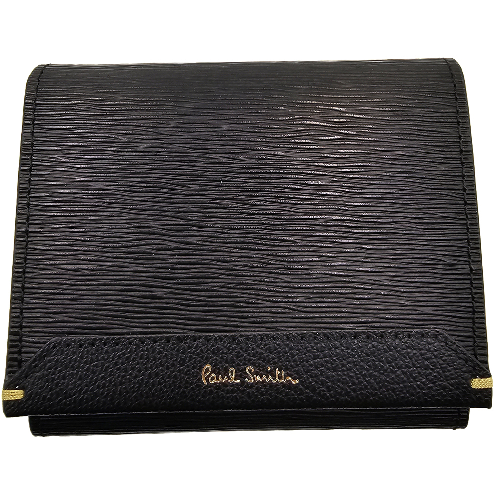 Paul Smith ポールスミス 折財布 ブラック S40010