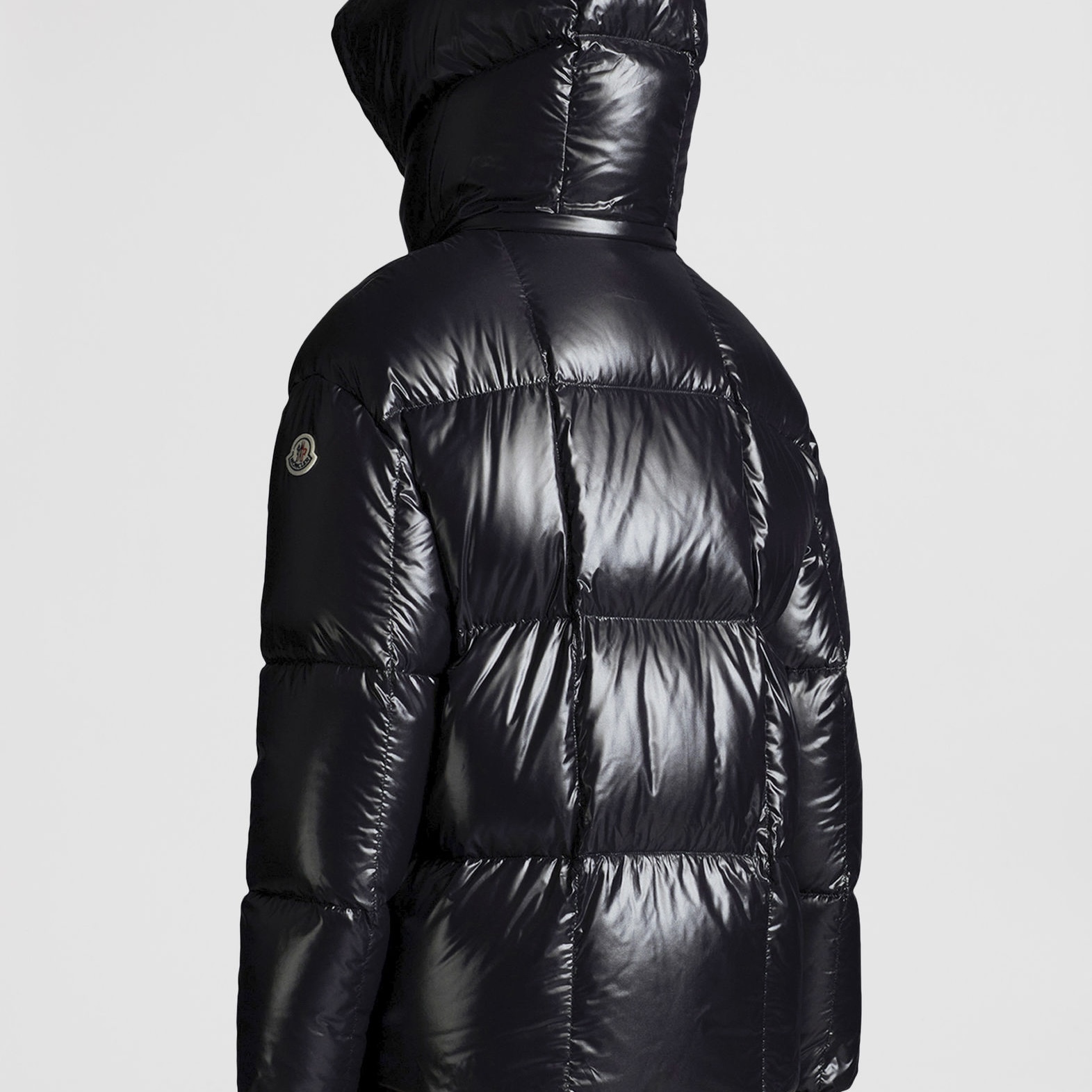 【MONCLER】\"PARANA\"コントラストカラー ダウンジャケット/black