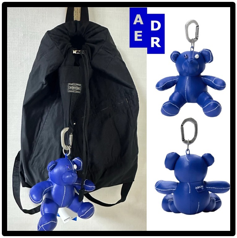 ★送料・関税込★ADERERROR★Addy Bear Keyring Z-Blue★