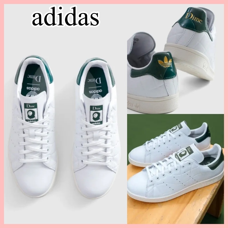 adidas X DIME スタン スミス スニーカー White Green 送料込み
