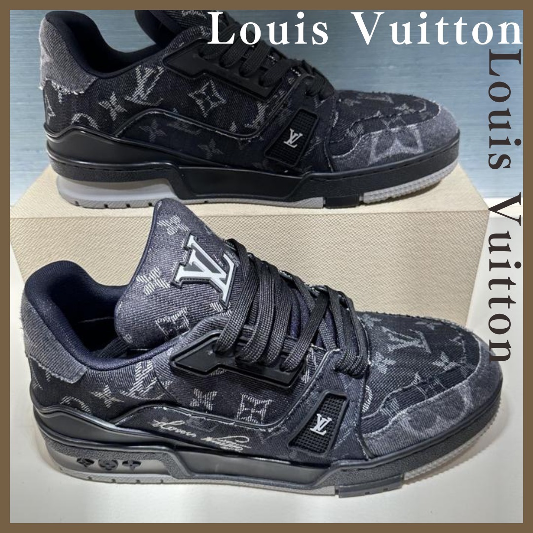 【在庫極小♪】◆LouisVuitton◆トレイナー・ライン スニーカー