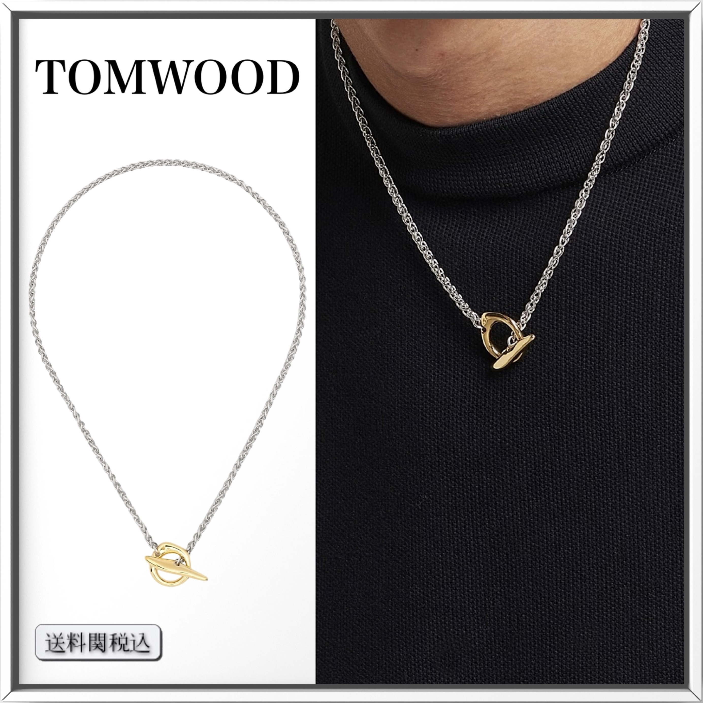 TOM WOOD Robin Duo スターリングシルバー ネックレス 人気