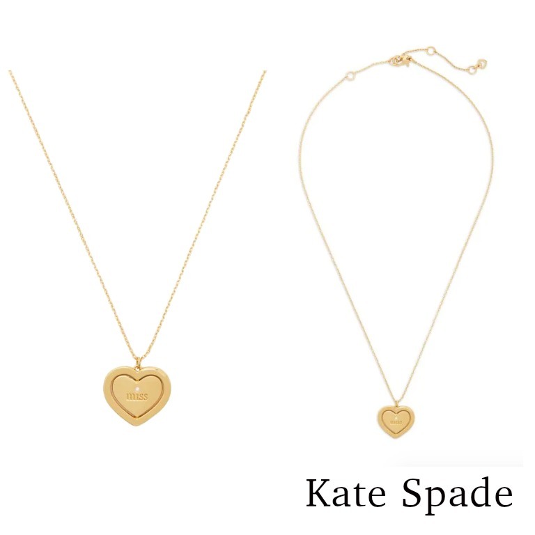 【大セール】Kate Spade At Heart ネックレス