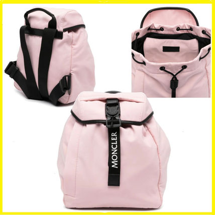 MONCLER リュック　ピンク 大人気！】MONCLER☆ピンクトリックバックパック (MONCLER