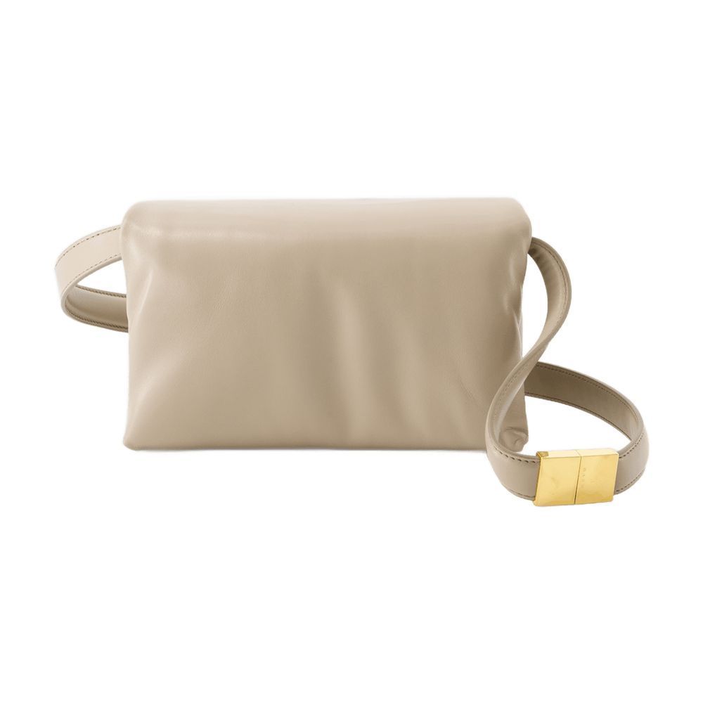 ショルダーバッグ・ポシェット Hobo Small Prisma Bag - Marni - Leather - Beige