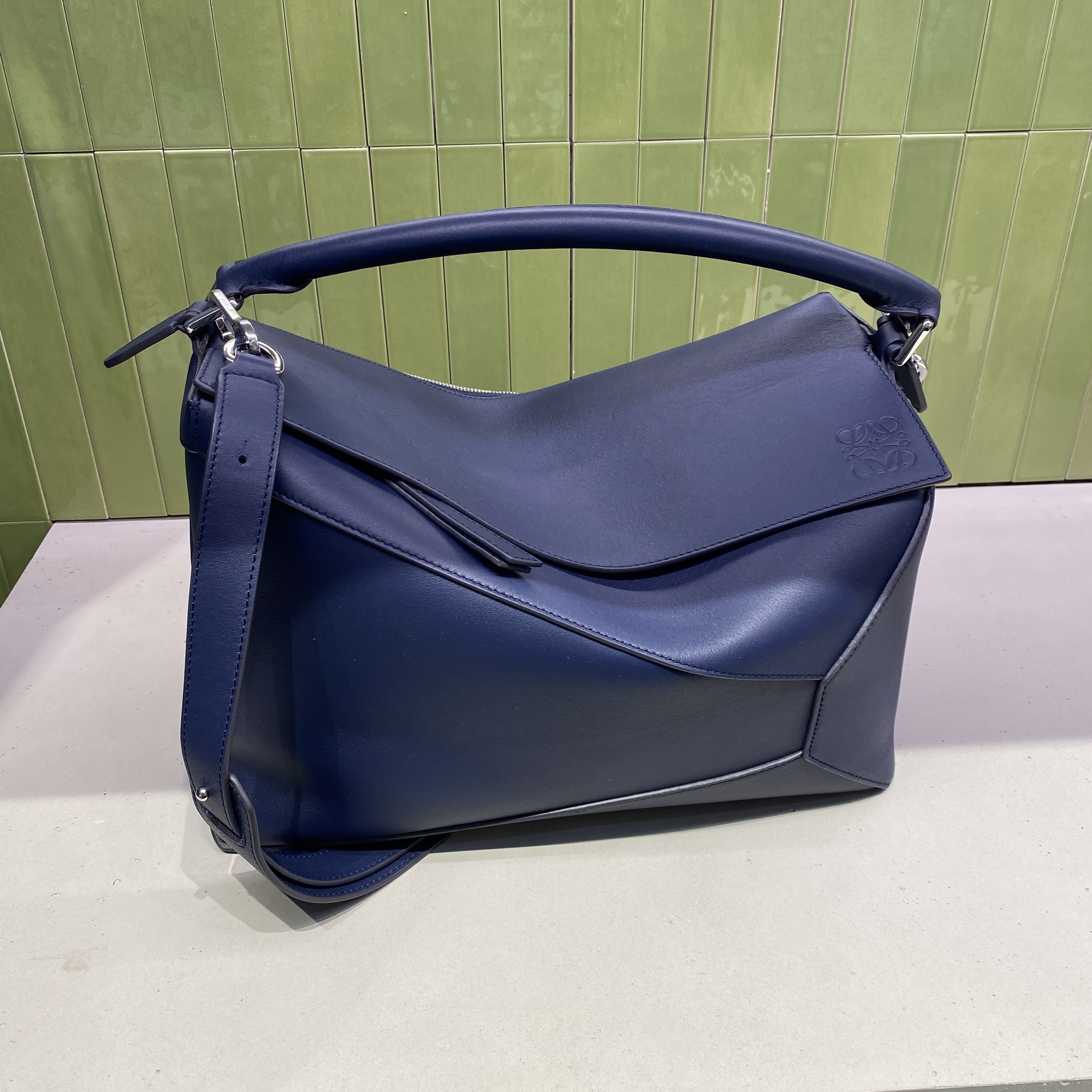LOEWE ロエベ ラージダブルポーチ ショルダーバッグ アナグラム