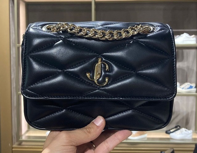 ジミーチュウ 24SS Farone Llap レザー ショルダーバッグ - メルカリ