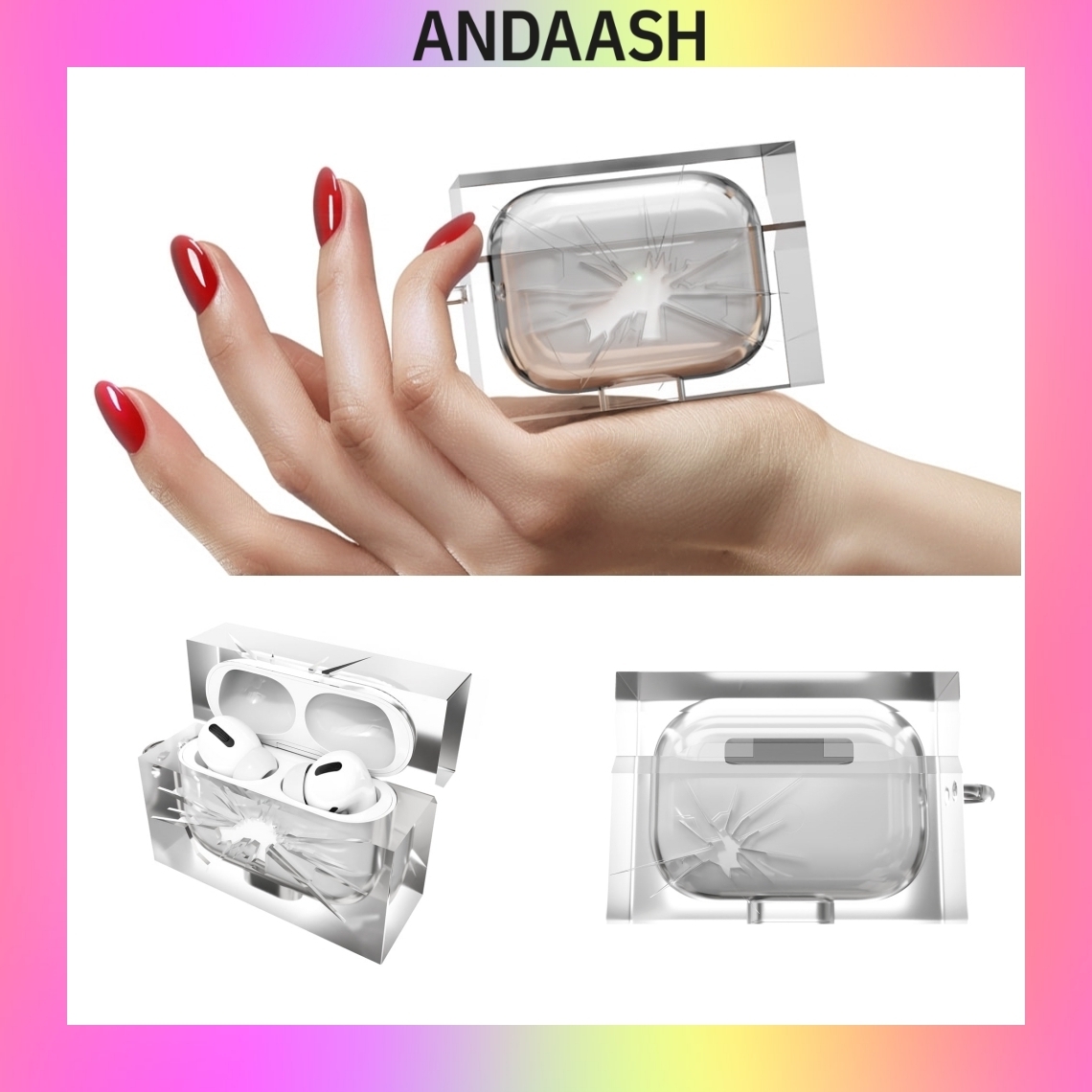 【ANDAASH】韓国人気雑貨★ Airpods GLA 01