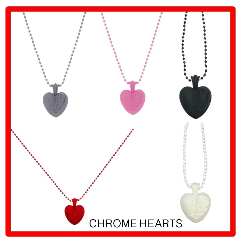 ★人気★【Chrome Hearts】★Silichrome CH Heart Pendant★