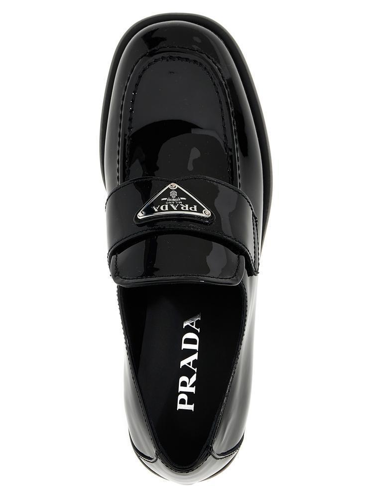 最安値挑戦中★PRADA★パテント レザー ローファー★ブラック