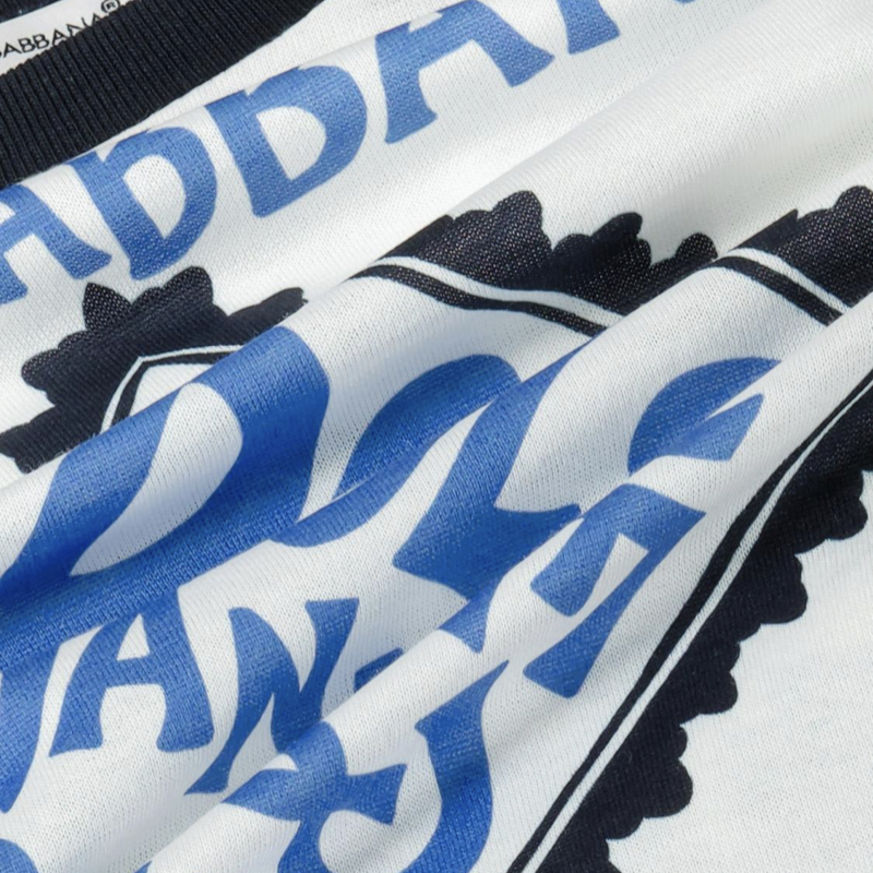 大人もOK☆DOLCE&GABBANA ドルガバ☆総柄 ロゴTシャツ 子供服