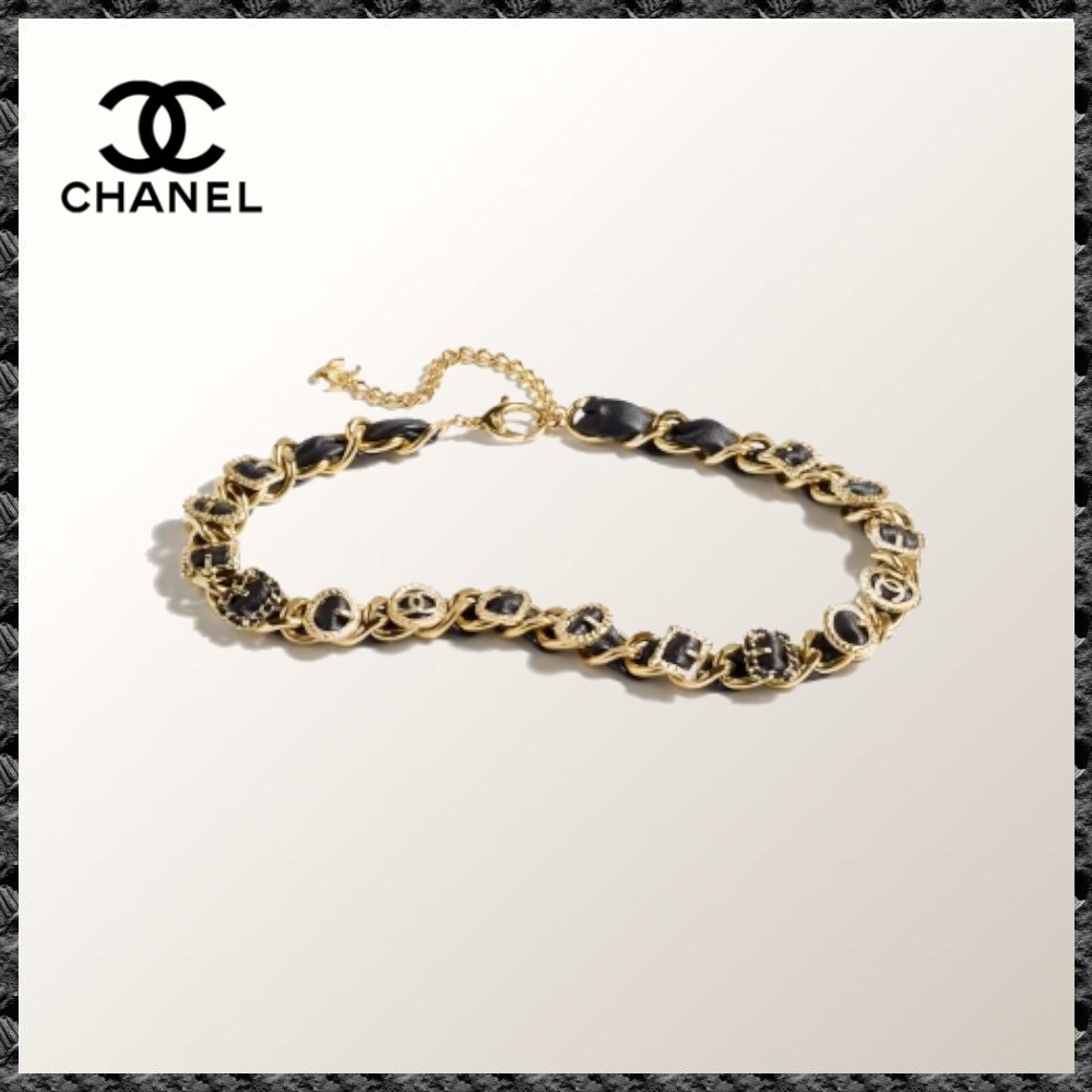◆送料込♪【CHANEL】24AW チェーンベルト メタル＆カーフスキン