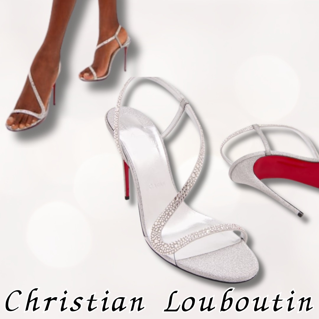 国内オンライン未取扱【Christian Louboutin】ロザリー シルバー