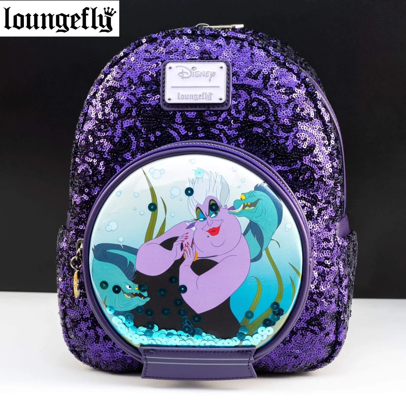 ★LOUNGEFLY★リトルマーメイド アースラ Snowglobe リュック