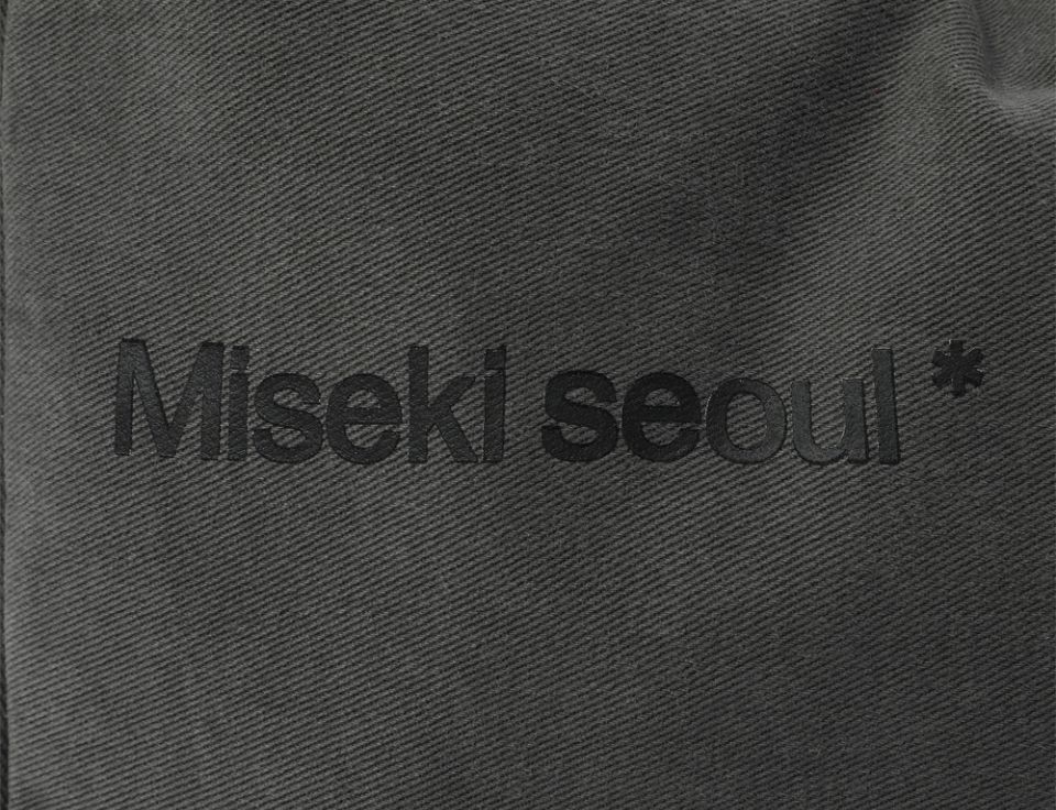 MISEKI SEOUL★韓国★人気★Cotton big crossbag 2色 MUSINSA公式 | MISEKI SEOUL Cotton big crossbag CHARCOAL
