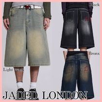 JADED LONDON Jumbo Jorts デニム ショートパンツ 3色 送料込み