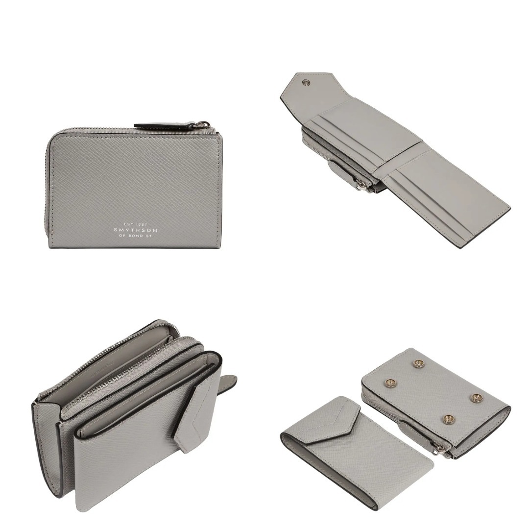 SALE《SMYTHSON》上質 本革 PANAMA ENVELOPE 本革財布