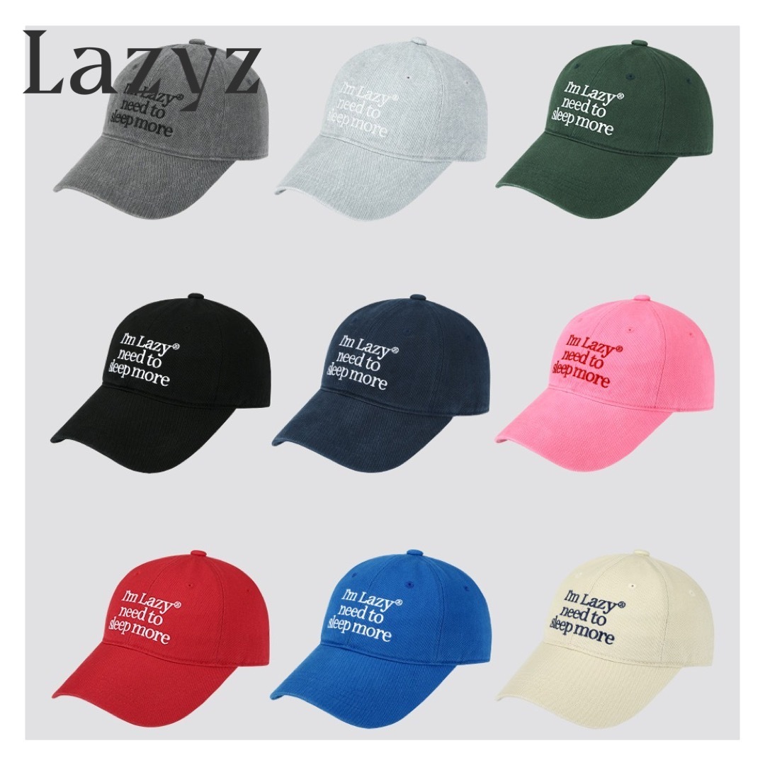 【韓国Lazyz レイジジ】Sleep More Washing Ball Cap