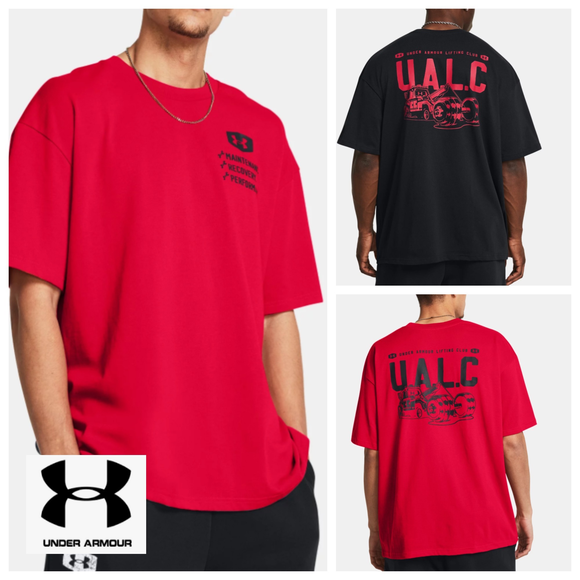 ★UNDER ARMOUR★メンズUAリフティングクラブヘビーウェイトT