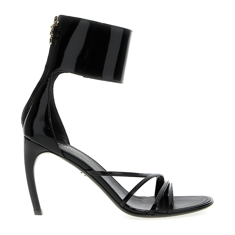 サンダル・ミュール FERRAGAMO SS24 Sandal 'Clethra' (772936 NERO)
