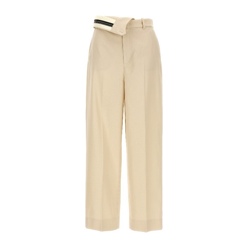 パンツ FENDI 'Fendi Roma' gabardine trousers (FR6540ARU5 F1NY8)