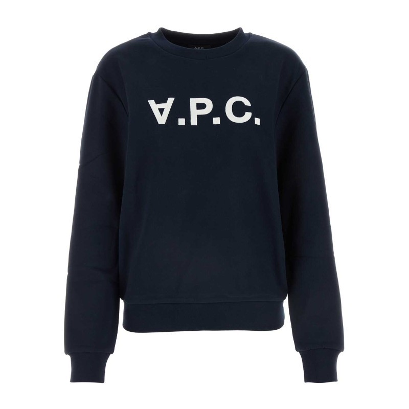 その他 A.P.C. Midnight blue cotton sweatshirt (COHBNM27907 TIQ)