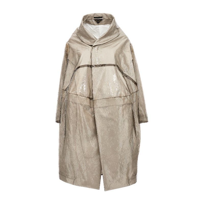 トレンチコート COMME des GARCONS Oversize texture trench coat