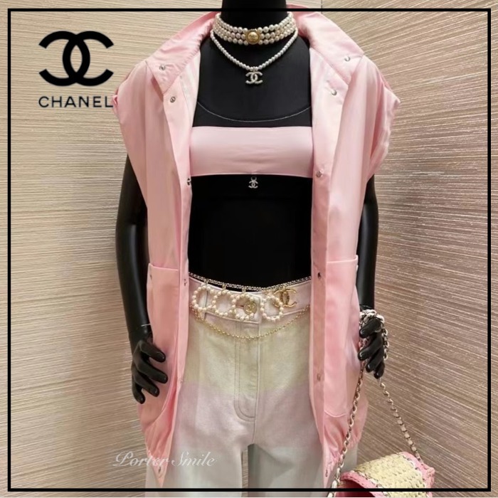 ココマークがアクセント】CHANEL リボンバレッタ