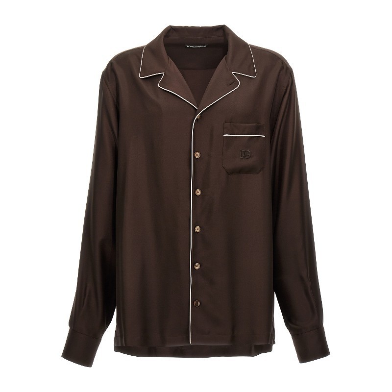Tシャツ・カットソー Dolce & Gabbana Logo embroidery shirt (G5IF1ZFU1S4 M0674)