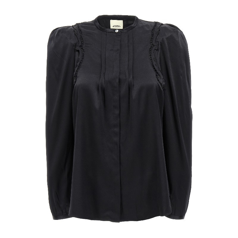 Tシャツ・カットソー Isabel Marant FW23 'Joanea' shirt (23AHT0251FAA3J12I 01BK)
