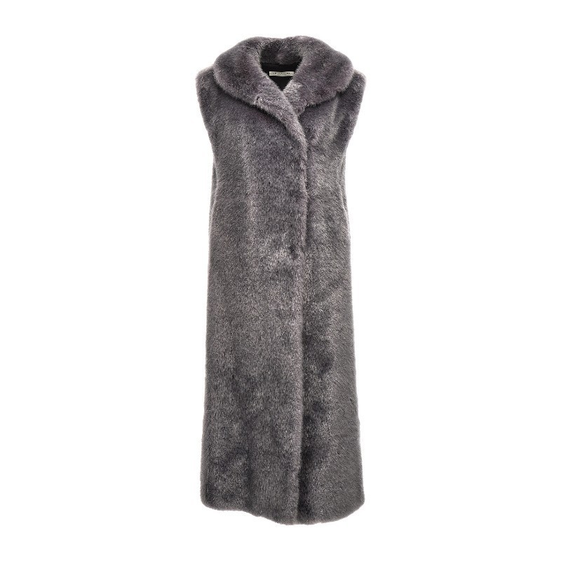 ベスト・ジレ Philosophy FW23 Extra long faux fur vest (A10017157 0508)