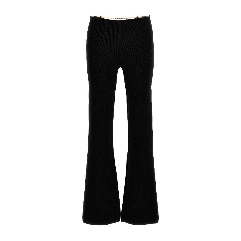 パンツ Alexander Wang 'Gold Nameplate Chain' pants (1KC1244034 001)