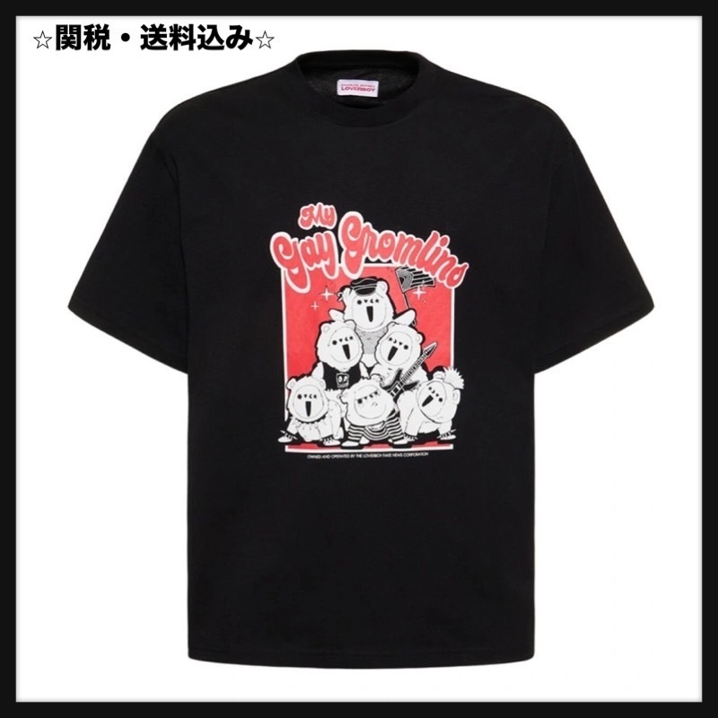 [Charles Jeffrey LOVERBOY] コットン 半袖Tシャツ