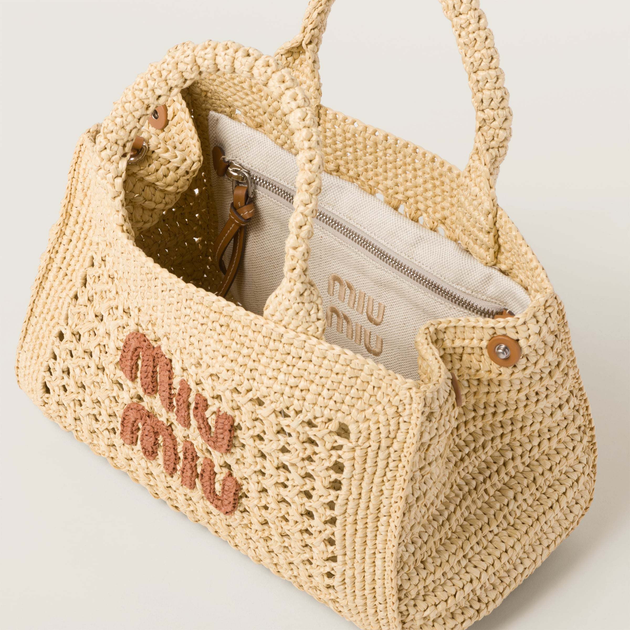 《送料無料》 MIU MIU Crochet handbag