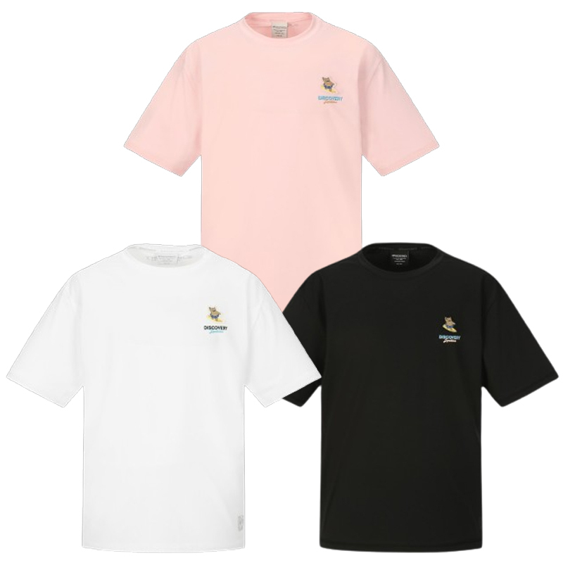 Discovery LADY'S_メインクルーウォーター半袖Tシャツ_3色