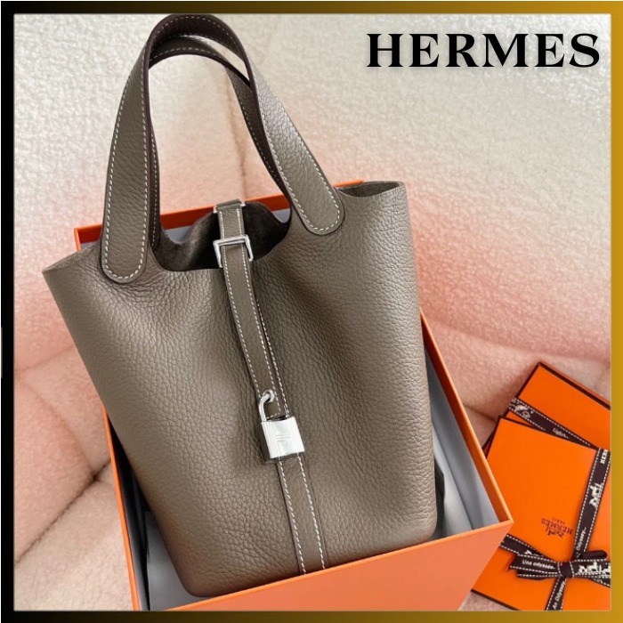 【大切な方・ご褒美に / Etoupe】HERMES ピコタンロック 18 PM
