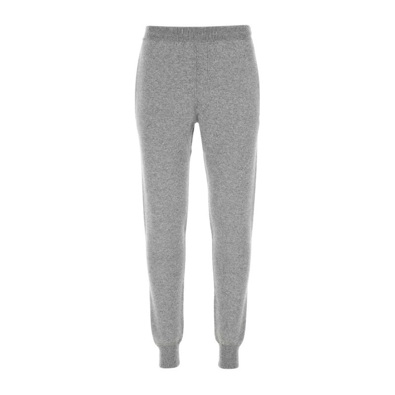 トラックパンツ・ジャージ PRADA Melange grey stretch cashmere blend joggers