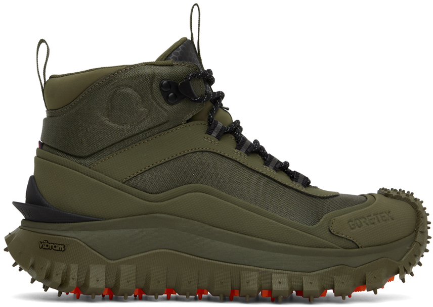 【関税込み】Moncler カーキ Trailgrip GTX スニーカー