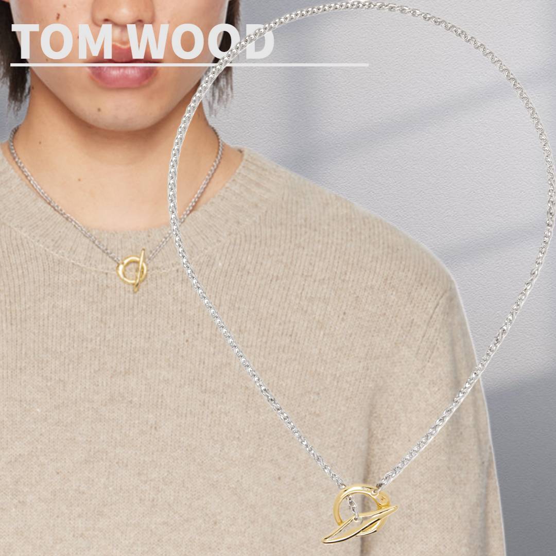 関税込【TOM WOOD】シルバー＆ゴールド Robinチェーンネックレス