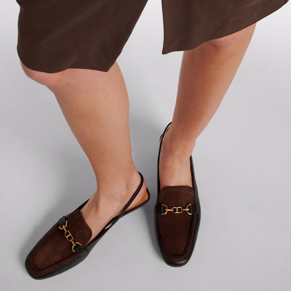 【TOD'S 】レザー スリングバック パンプス◆関税送料込◆ 関税送料込』TOD'S/レザー スリングバック パンプス