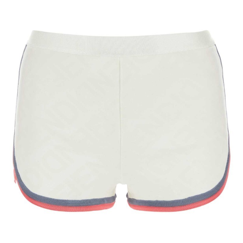 ショートパンツ FENDI FW23 Ivory viscose blend shorts (FZR797ANZE F0ZNM)