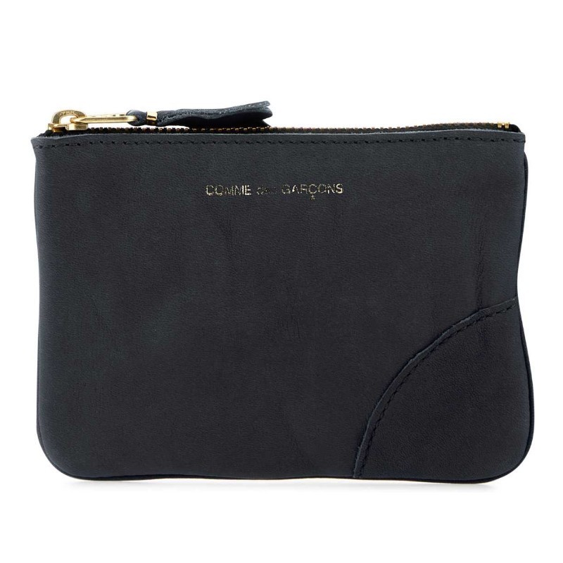カードケース・名刺入れ COMME des GARCONS Black leather pouch (SA8100WW BLACK)