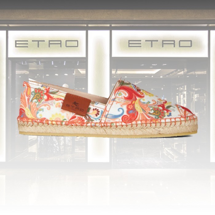 【★日本未入荷★】ETRO ☆ コットンエスパドリーユ
