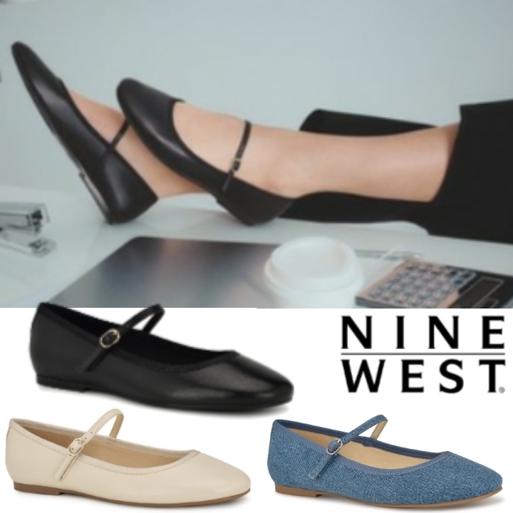 Nine West*歩きやすい*メリージェーン*フラットシューズ/Ewind