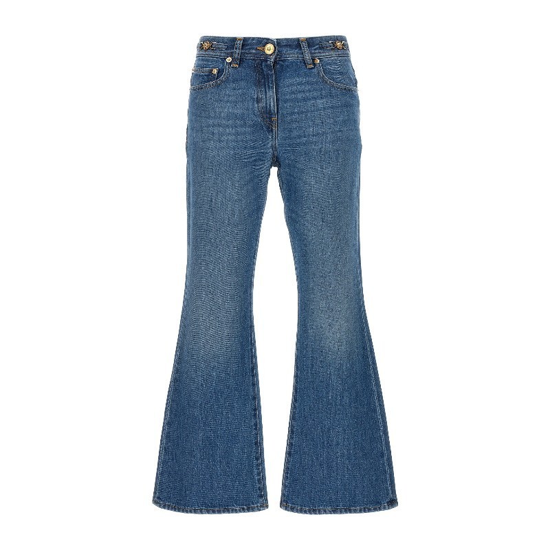デニム・ジーパン VERSACE SS24 Flared jeans (10141031A10023 1D030)