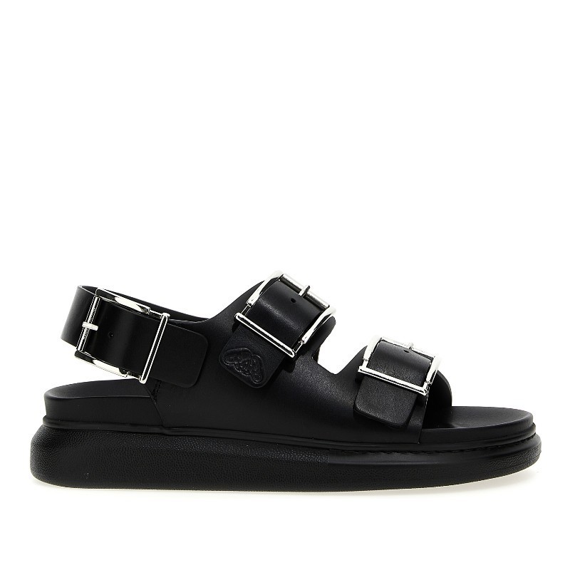 サンダル alexander mcqueen Buckles leather sandals